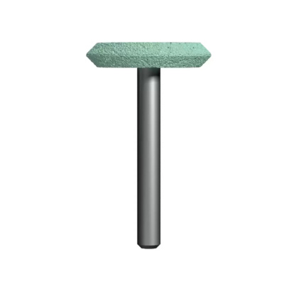 Шарошка абразивная Практика ,карбид кремния, дисковая 32*6мм,хвост 6 мм,блистер