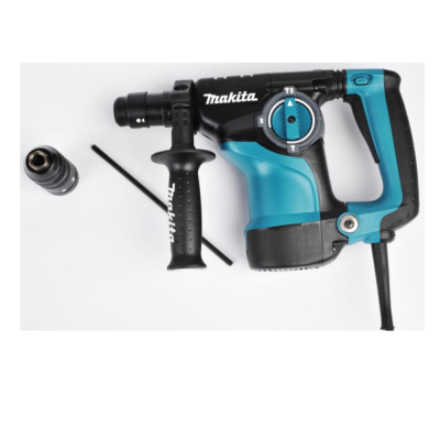 Перфоратор HR2811FT Makita,SDS+,800Вт,3реж,2.9Дж,0-4500у\м,3.4кг,чем,Д-образ,б\съемный патрон,подсве