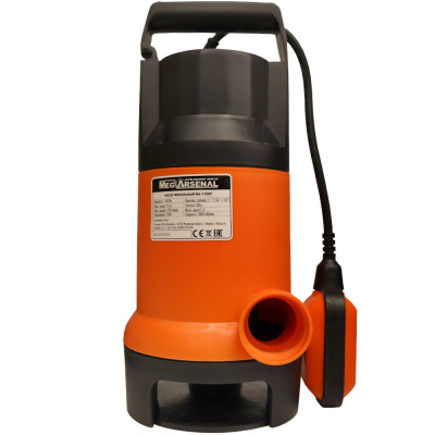 Насос фекальный MegArsenal MA-1100П
