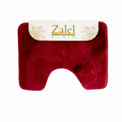 Коврик для унитаза Zalel 45*55 BORDO (бордовый)
