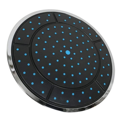 Лейка потолочная D 240мм, для душевой кабины, выход 1/2" ZM-0825