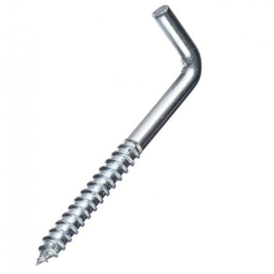 Шуруп с Г-образным крюком,оцин. 5х90