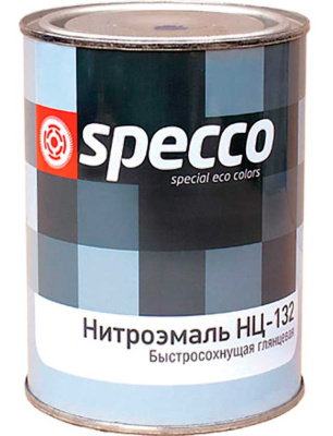 Эмаль НЦ-132КП "Specco" серая 1,8 кг