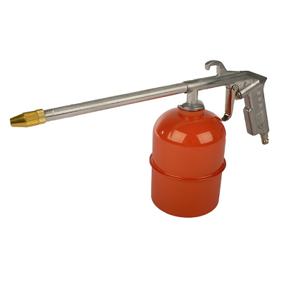 Пистолет моечный и для вязк жидк 3-4 бар, сопло медное d=3,5мм, бачок 0,9л, Sturm! AU-1720-04