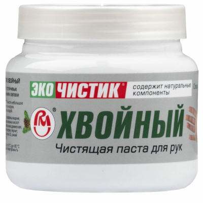 Средство для очистки рук Эко Чистик Хвойный, 450 мл банка