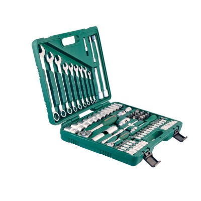 Набор торц.головок 1/4" DR 4-14мм и 1/2" DR 14-32мм и комб.ключей 8-22мм, 82 предметов