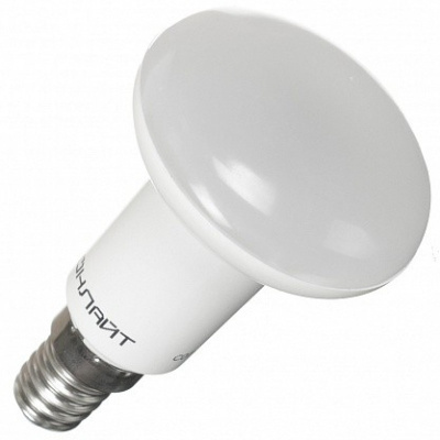 Лампа светодиодная LED зеркальная 5вт Е14 R50 белый ОНЛАЙТ