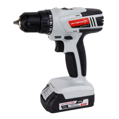 Дрель-шуруп ДА-10/18ЭР 35 акк. (Li-ion, экокейс, 2 аккум., 2,0Ач, ЗУ)