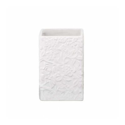 Стакан д/зубных щеток ВаннДерГрасс, керамика, цвет белый 60722 Master House