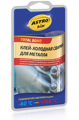 Клей-холодная сварка для пластика блистер 55г Ас-9321 Астрохим
