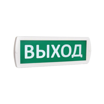 Оповещатель охранно-пожарный световой Топаз 12 Выход(зеленый фон)