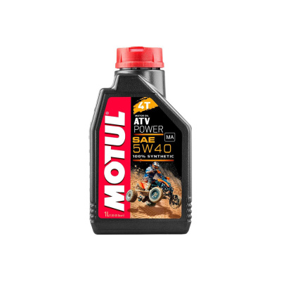Масло моторное 5W40 4Т 1л MOTUL ATV POWER синтеч. для квадрациклов