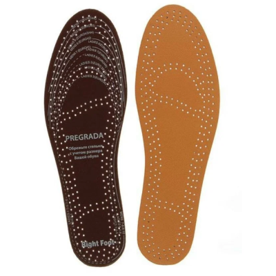 Стельки д/обуви Кожаные 36-46р PREGRADA GL-001