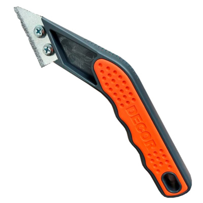 Скребок для расшивки швов DECOR, 2+1=3мм лезвия 