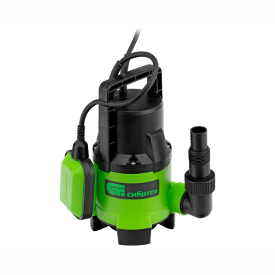 Насос дренажный для грязной воды СДН650-35, 650 Вт, напор 8 м, 11000 л/ч// Сибртех