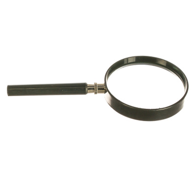 Лупа 3-кратная, D 75 мм, с рукояткой// SPARTA