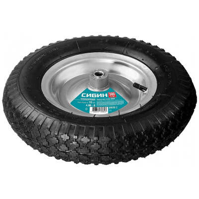 Колесо пневматическое для тачки 39904 СИБИН СК-2 