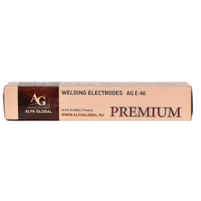 Электроды сварочные AG E-46 PREMIUM d= 2,5 *350 1 кг
