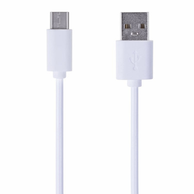 Шнур USB 3.1 type C (male)-USB 2.0 (male) 1 м белый REXANT