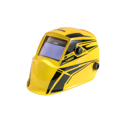 Маска сварщика КЕДР 8009794 (СОБРАННАЯ) "К-304 PRO", жёлтая