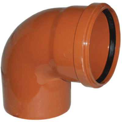 Отвод 160х90 рыжий