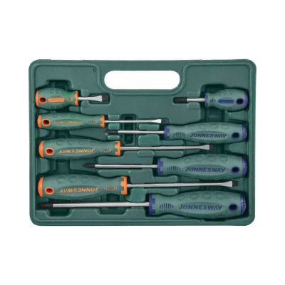 Набор отверток шлиц и крест SL 6.5x38-6.5x150 PH#1-3, 8 предм..