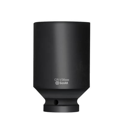 Головка ударная шестигранная 36 мм, 1/2", CRV, БелАК