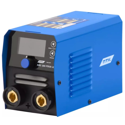 Аппарат ручной дуговой сварки ПТК МАСТЕР ARC 180 FD18 LCD (10702070/050923/3365163       , КИТАЙ)