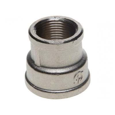 Муфта переходная 3/4"*1/2" (26.9*21.3 mm) AISI 304