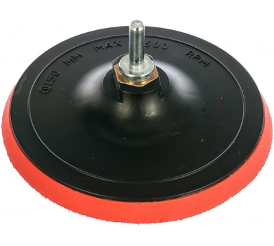 Насадка для дрели и УШМ с липучкой, 150 мм// Matrix