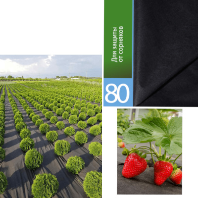 Агротекс 80 черный "UV" 3,2*10м (в коробке)