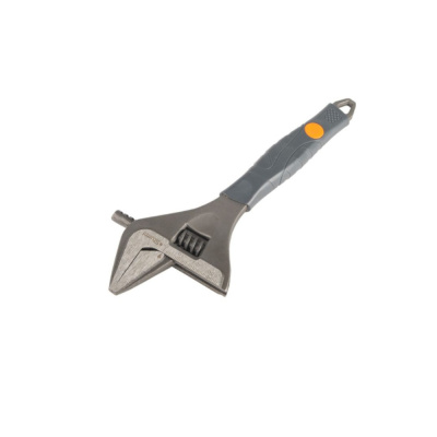 Ключ разводной 300 мм Sturm! УСИЛЕННЫЕ ТОНКИЕ ГУБКИ, обрезин. рукоятка STURM!