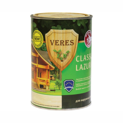 Пропитка ВЕРЕС КЛАССИК ЛАЗУРА №29 КАЛУЖНИЦА  2,7 Л