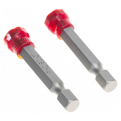 Биты 1/4" Ph2-50мм с магнитной насадкой (2 шт./карта) "Quadro Torsion"