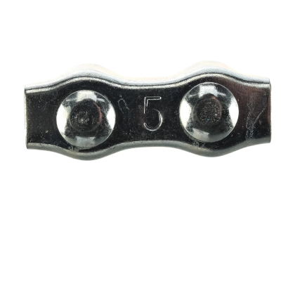 Зажим троса двойной 5мм