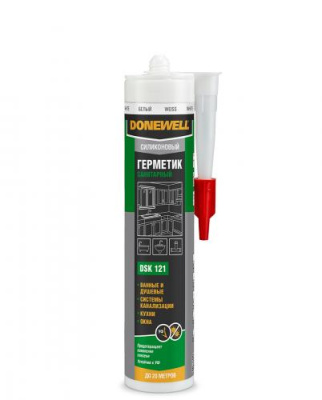 Герметик DONEWELL санитарный белый 260мл