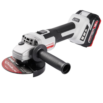 Шлифмашина бесщеточная аккум. угловая АПИ (картон, 1 аккум. 4,0Ач, ЗУ) УШМ-125/18ВЭ