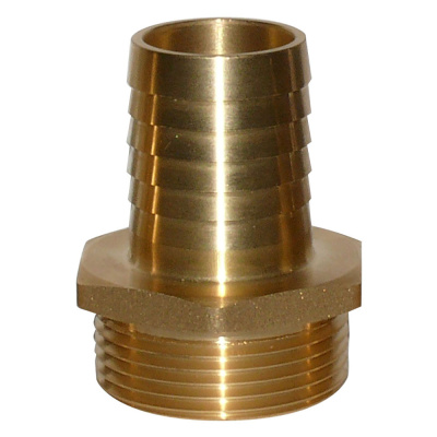 Штуцер для шлангов 3/4" НР 18 мм, латунь (VRM418)