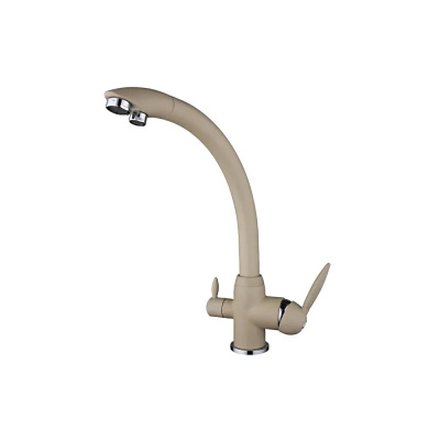 Смеситель бежевый кух.фильтр д/питьев F4399-20