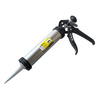 Пистолет для герметика закрытый, гладкий шток, 600 мл