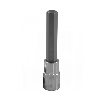 Насадка торцевая 1/2"DR с вставкой-битой шестигранной, Н10, 100 мм 121210 
