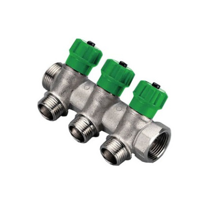 Коллектор 3/4x1/2x3 выхода регул.