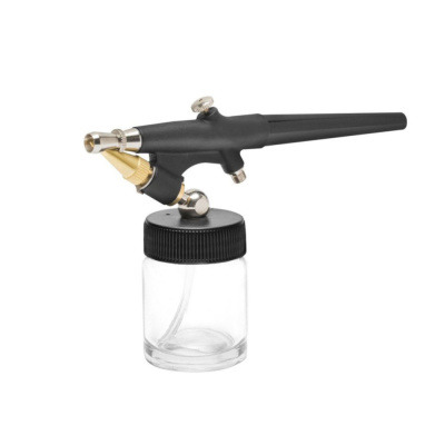 Аэрограф одинарного действия проф. (15л/мин_3бар_22/50мл_0.4мм) + набор