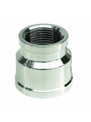 Муфта 1"х1/2 г/г хром