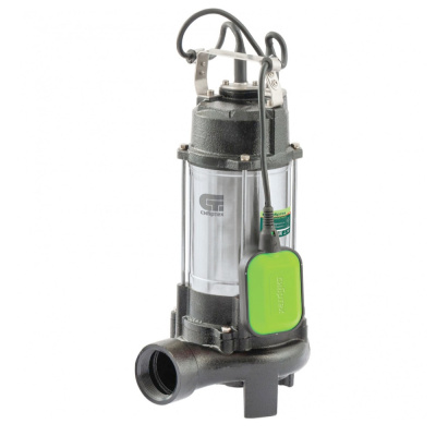 Насос Фекальный СФН1100-Н, 1100 Вт, напор 10 м, 18000 л/ч, нож// Сибртех