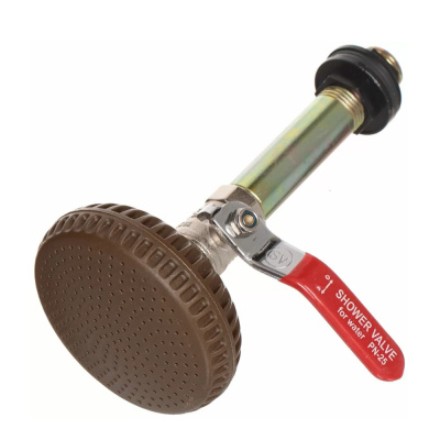 Полив ДУШ летний с краном МЕТАЛЛ МДМ