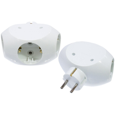 Тройник Makel 16А с/з