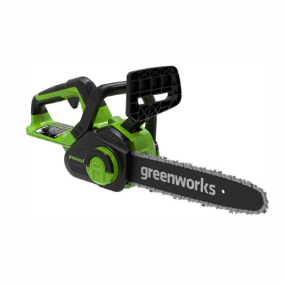 Пила Цепная аккумуляторная GreenWorks G24CS25K4, 24V, 25см, c АКБ 4Ач и ЗУ