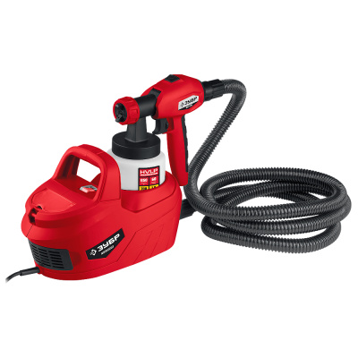 Краскопульт электрический,мощность 650 Вт, 0,8 л, краскоперенос 0-700 мл/мин, вязкость краски 60 DI