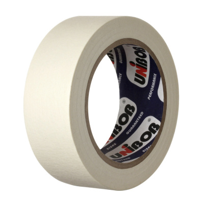 Скотч малярный 38ммх25м UNIBOB